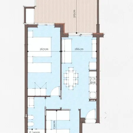 Coastal With Spacious Terrace * Bibione